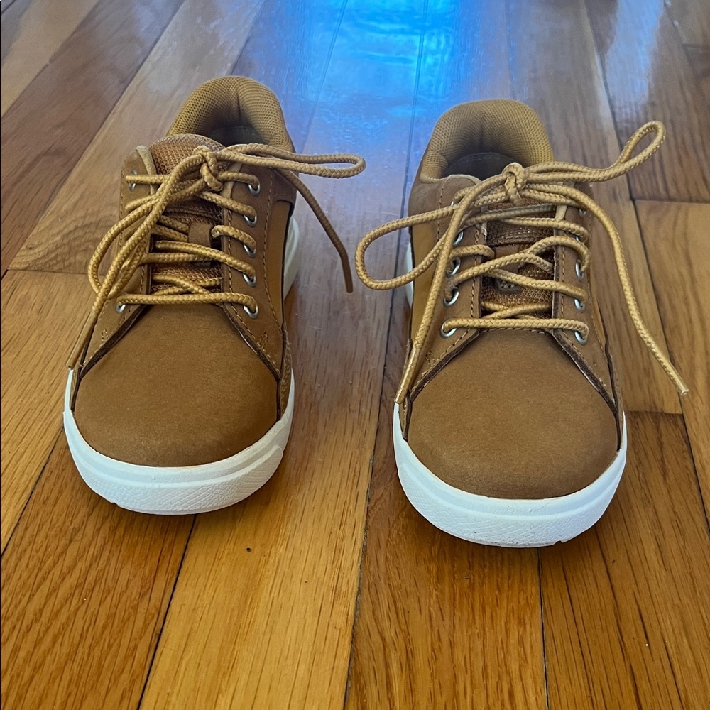 Kids Timberland Casual Lace-Up Sneakers in Brown